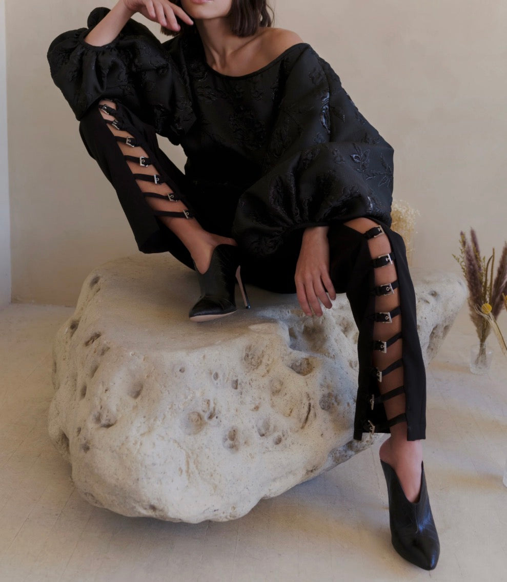 Arianne Elmy Good Luck Top - All Black