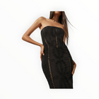 Charo Ruiz Ynisa Dress - Black Samoa