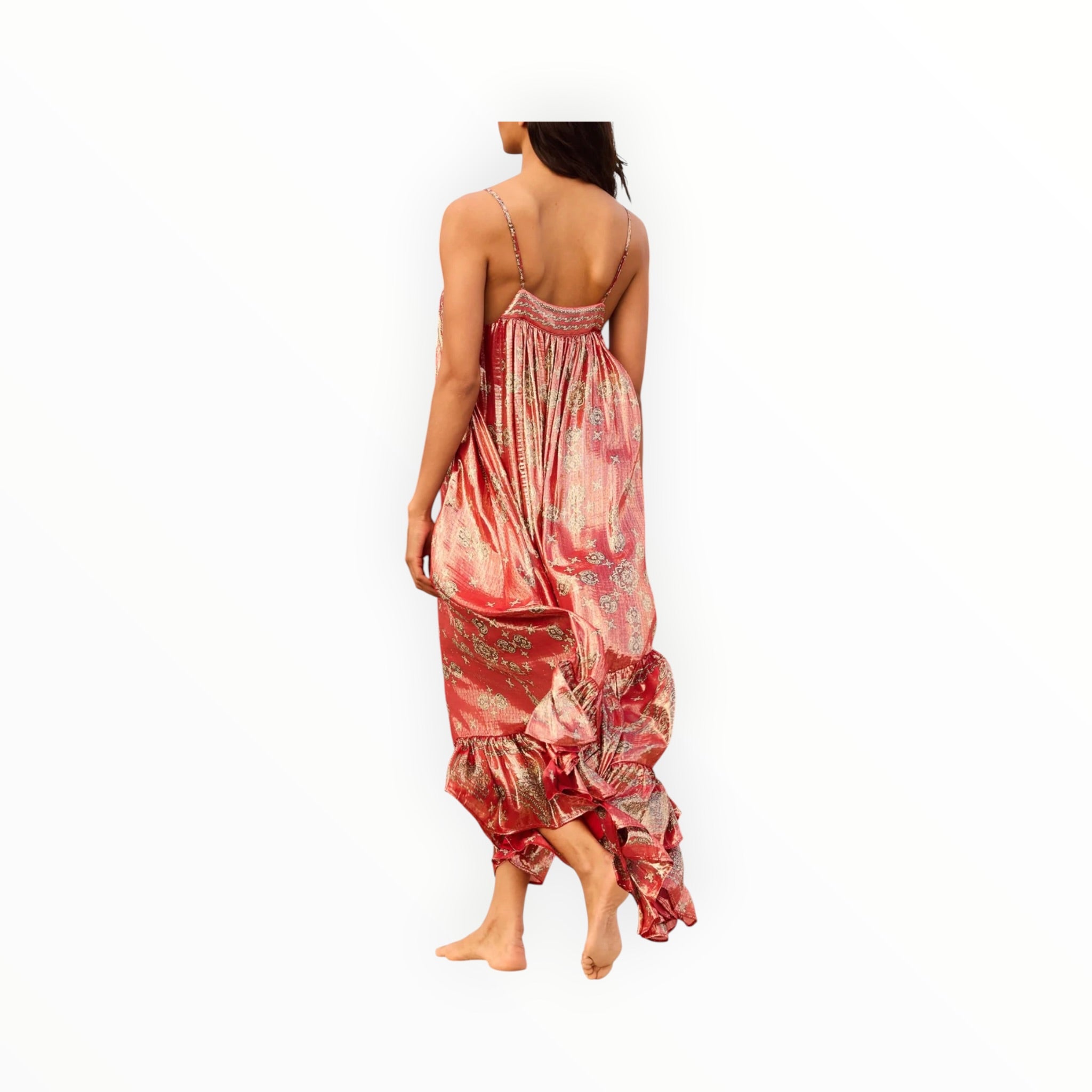 Mes Demoiselles Paris Llaollao Grim Dress - Red