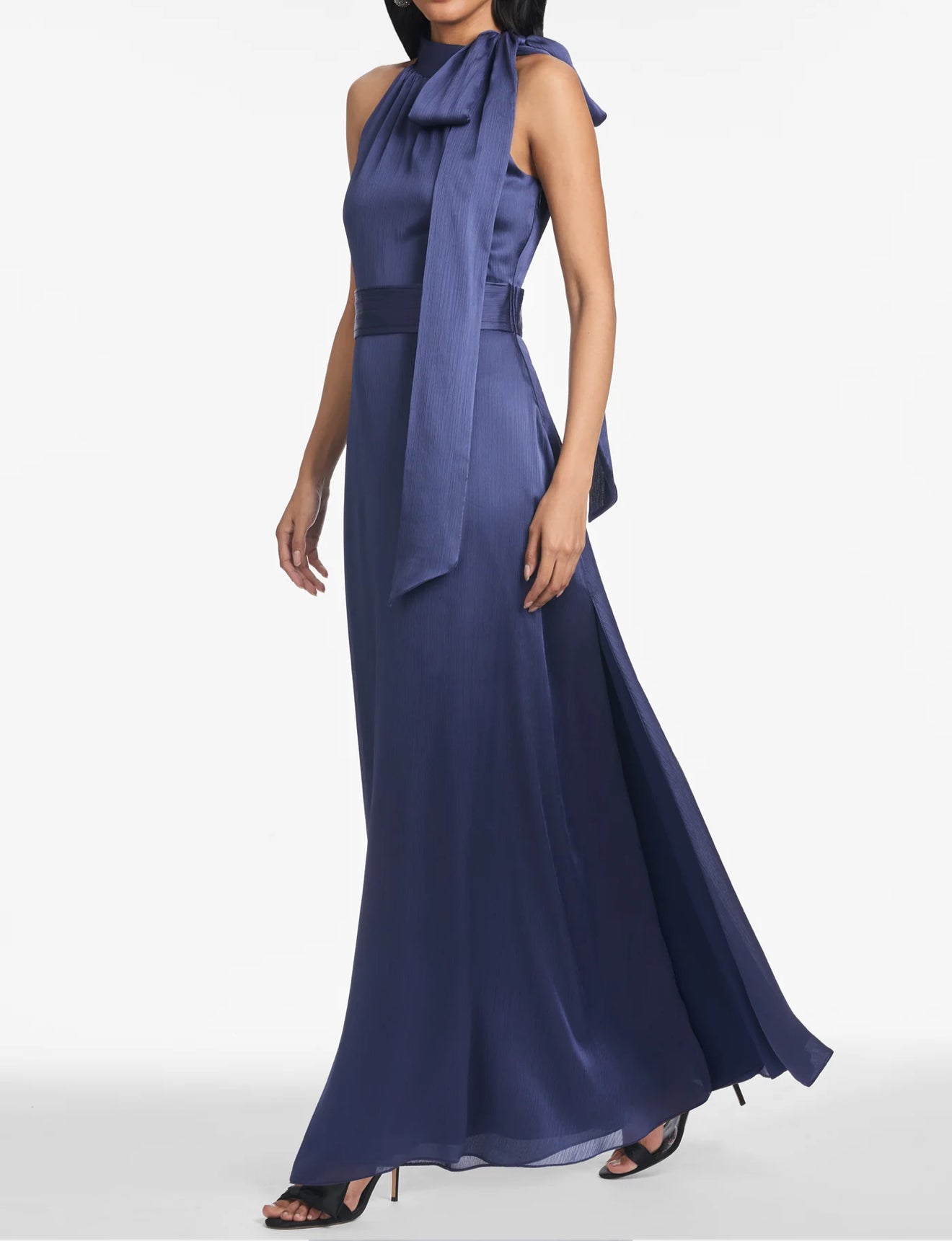 Sachin & Babi Kayla Gown - Deep Cobalt