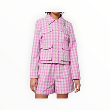 Baum und Pferdgarten Bijou Twill Jacket - Pink Copenhagen Check