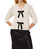 Rails Normanie Clarissa Sweater - Ivory Cables