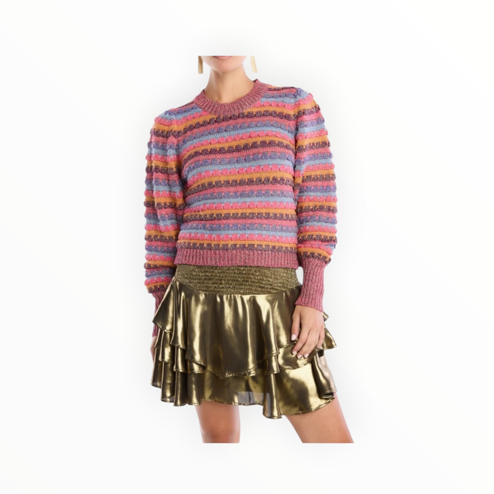 Allison New York Metallic Adele Sweater