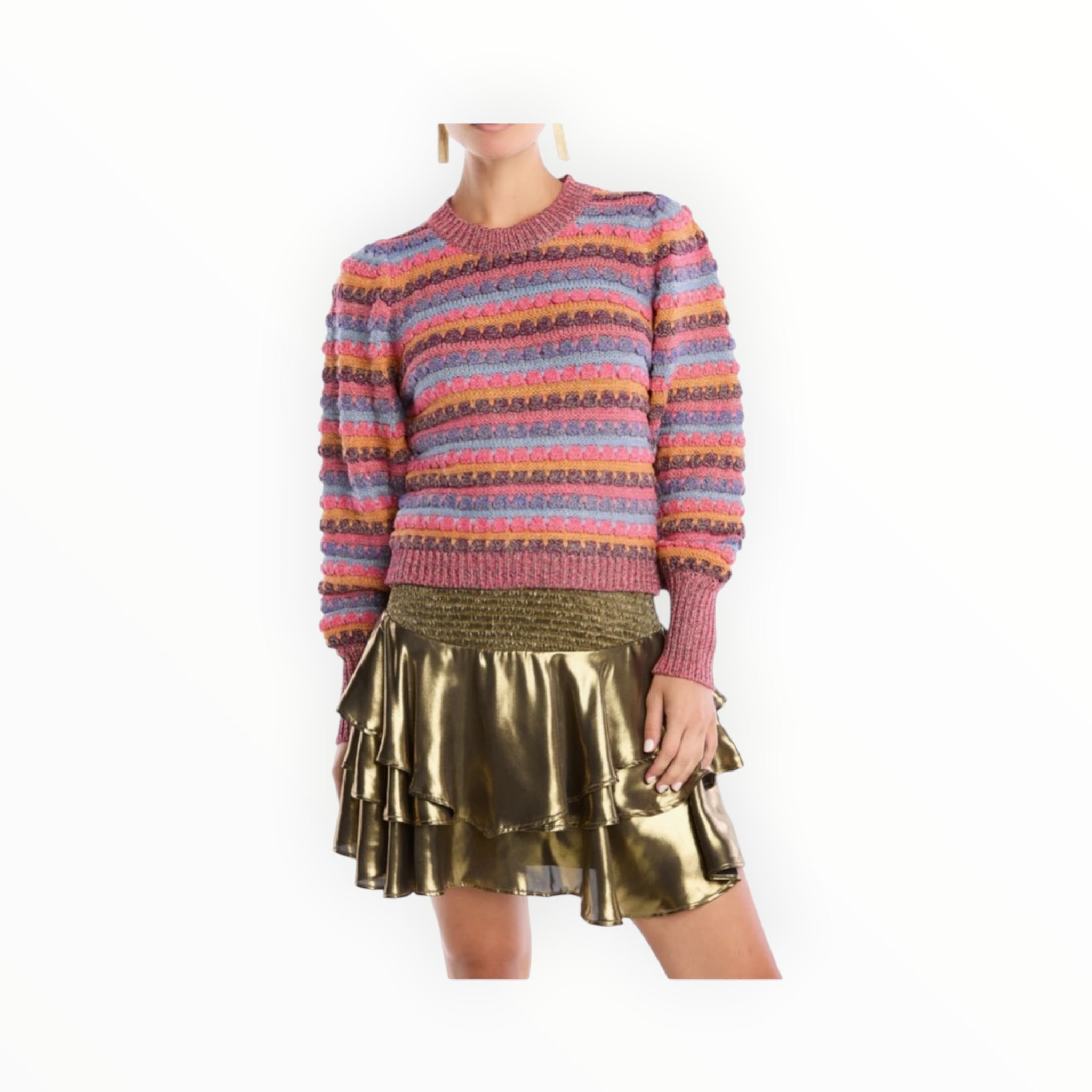 Allison New York Metallic Adele Sweater