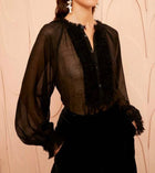 Ulla Johnson Bardot Blouse - Noir