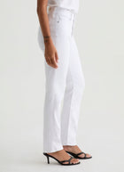 AG Jeans Mari Crop Mid Rise Slim Straight - Gallery White
