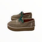 DE SIENA Beaver Lace-Up Shoes - Suede Taupe