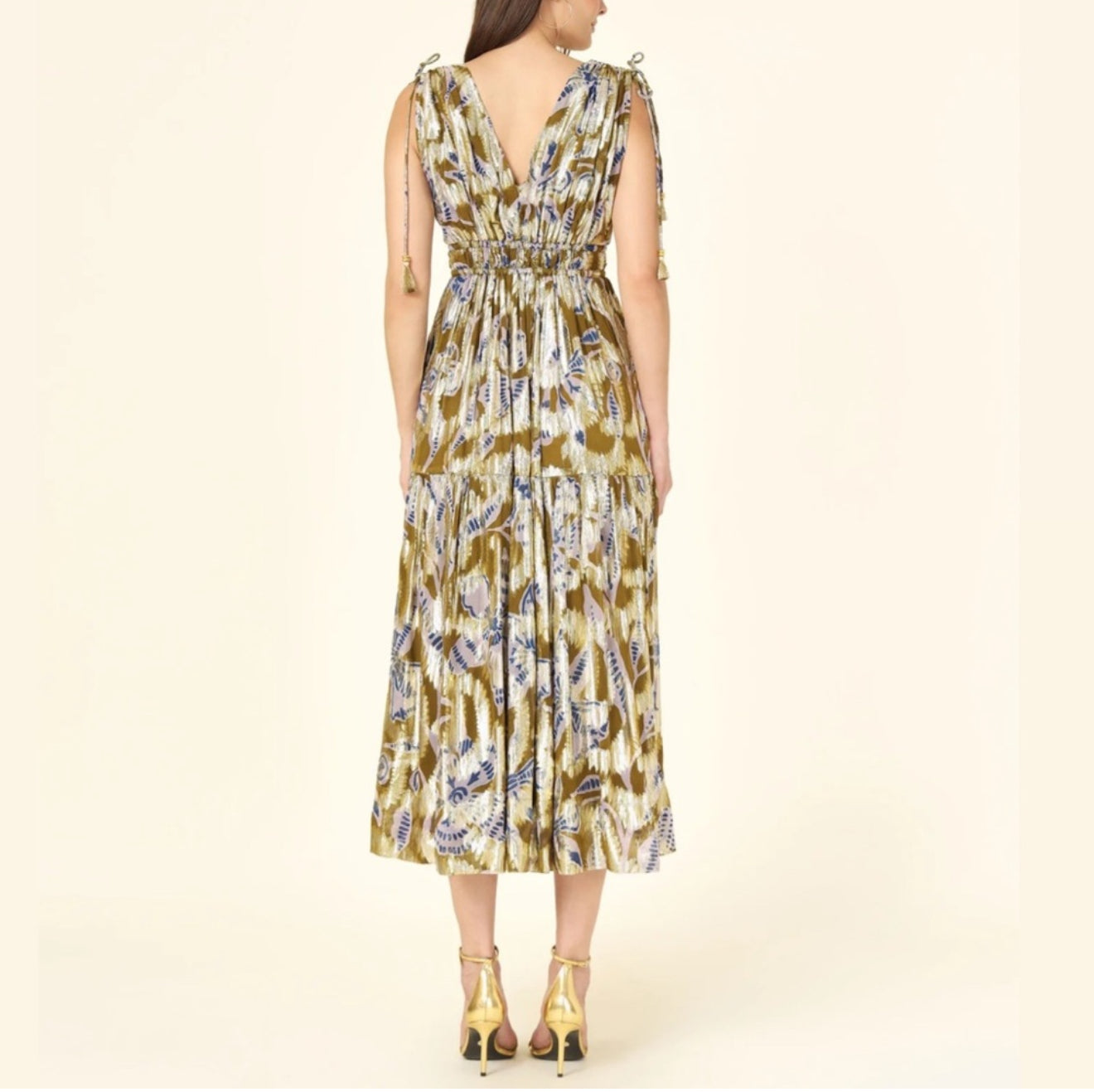 Omika Rosalita Midi Dress - Lia Artichoke