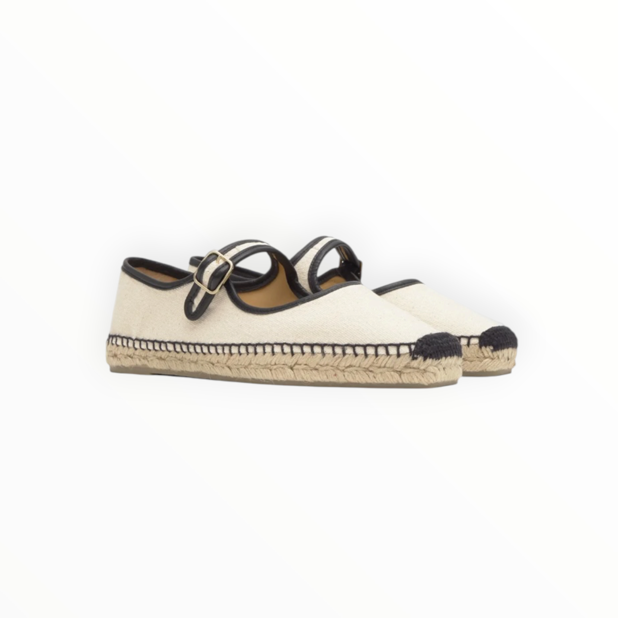 Castañer Padua Mary Jane Espadrille - Crudo
