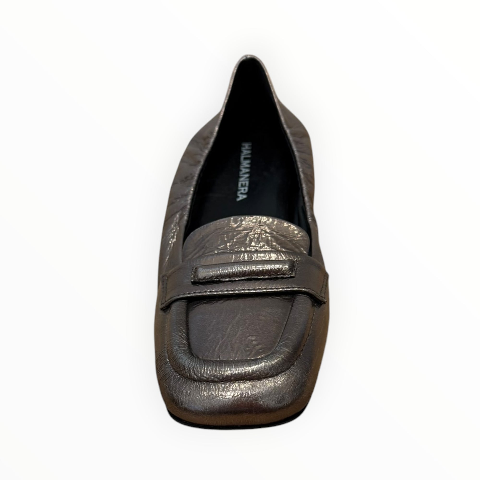 Halmanera Peg 11 Leather Flat - Bronze Metal