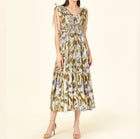 Omika Rosalita Midi Dress - Lia Artichoke