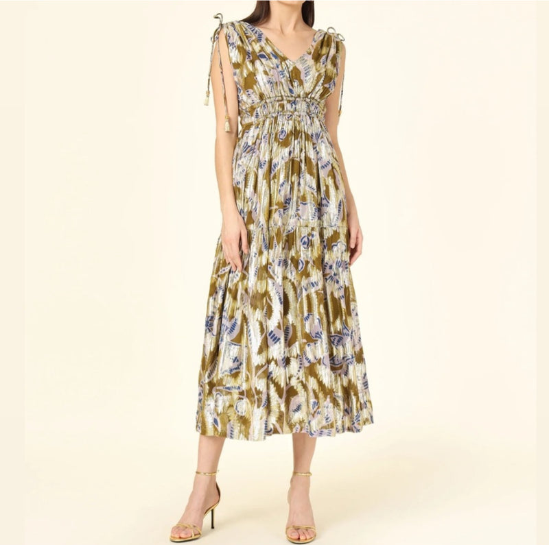 Omika Rosalita Midi Dress - Lia Artichoke