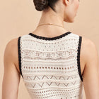 La Ligne Mallory Dress - Cream/Black