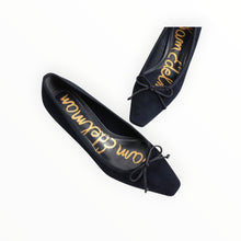 Sam Edelman Rinda Pointed Toe Ballet Heel - Midnight Blue Leather