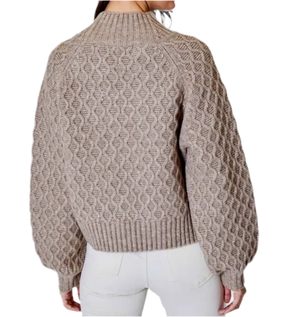 dh New York Bianca Sweater - Mushroom