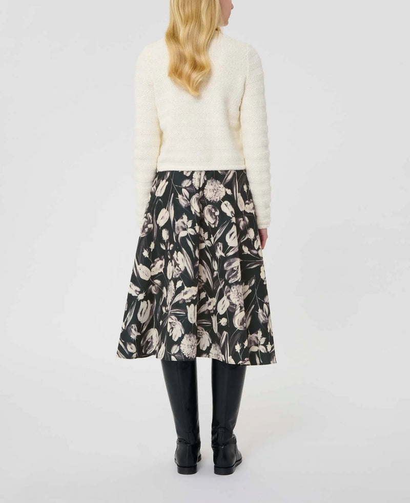 Tara Jarmon Joe Skirt - Black/Ecru