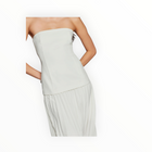Generation Love Cody Crepe Pleat Dress - White