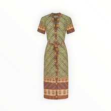 Saloni Vicki Dress - Myrtle Mosaic