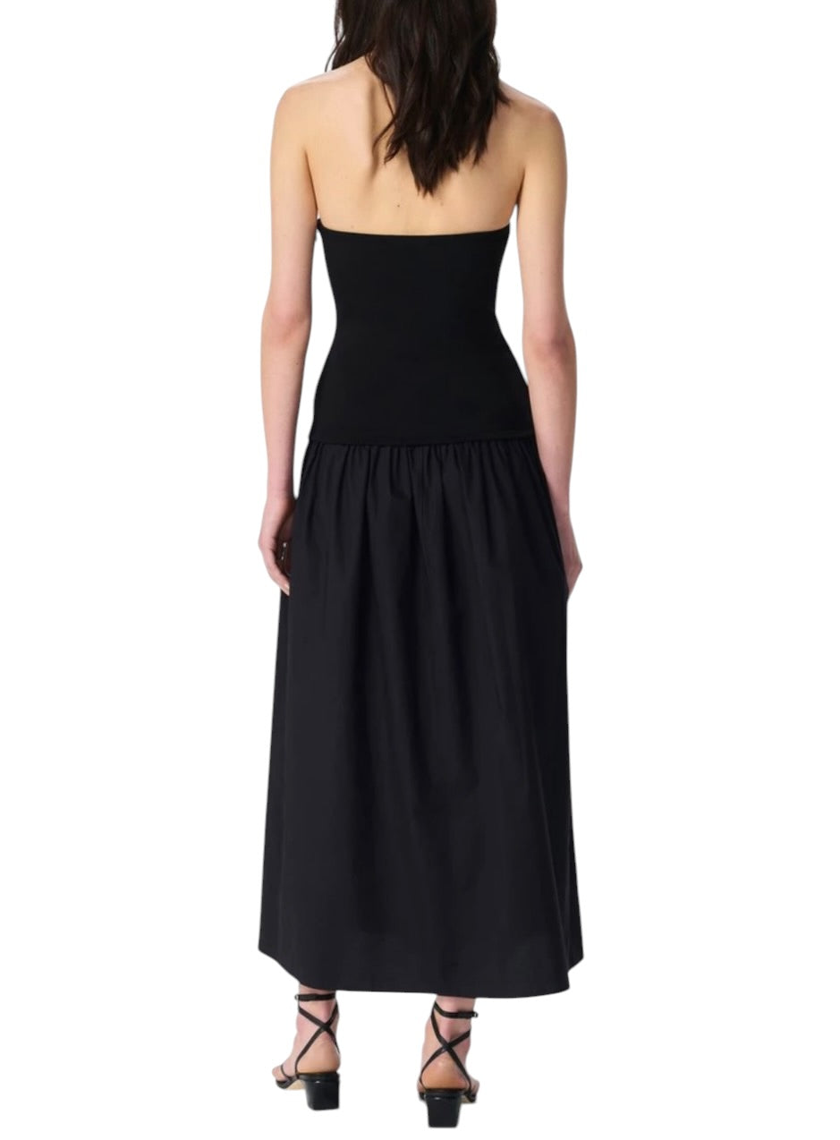 rag & bone Irina Mixed-Media Dress - Black