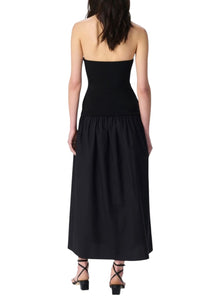 rag & bone Irina Mixed-Media Dress - Black