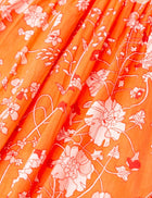 Matta Hamsa Garden Dress - Coral