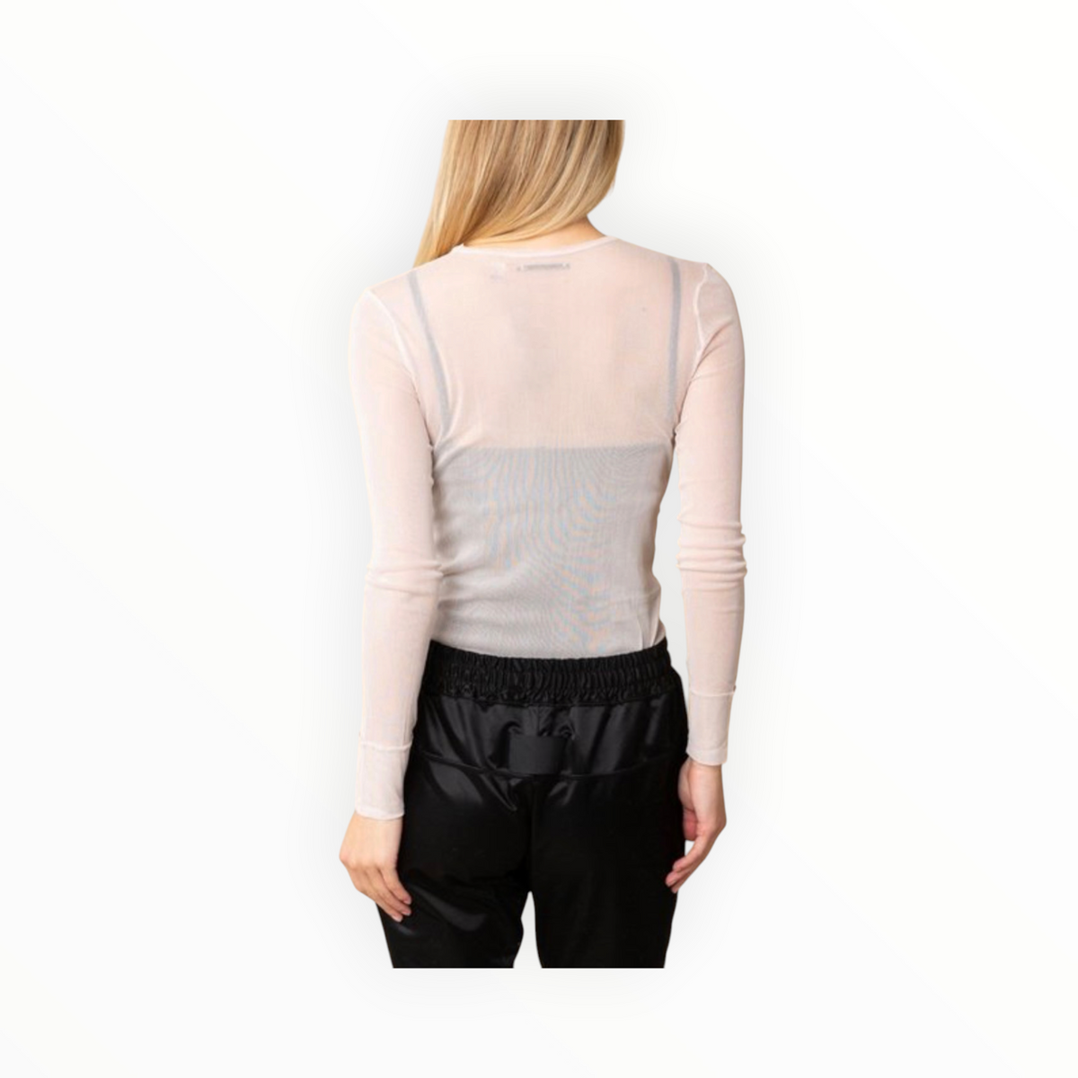 Brazeau Tricot Tulle T-Shirt - Cloud