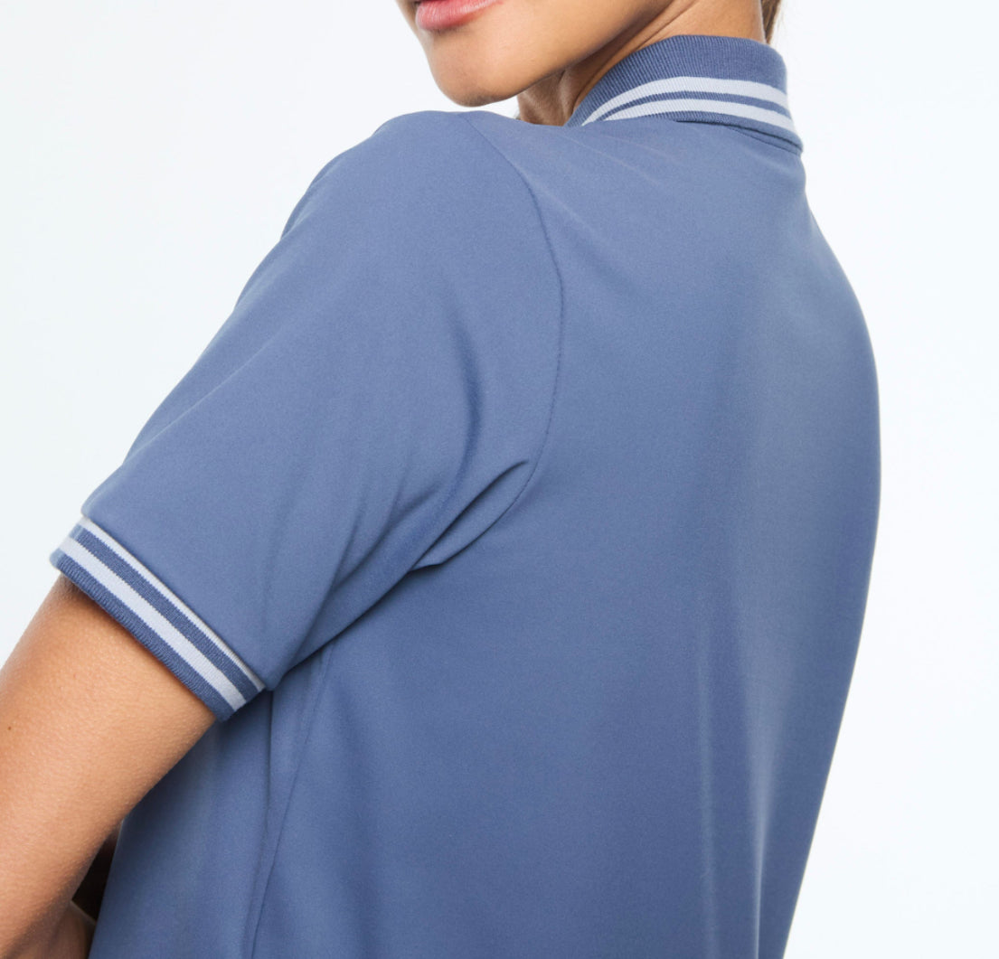 Sergio Tacchini Idalia Cropped Tee Cardi - Navy
