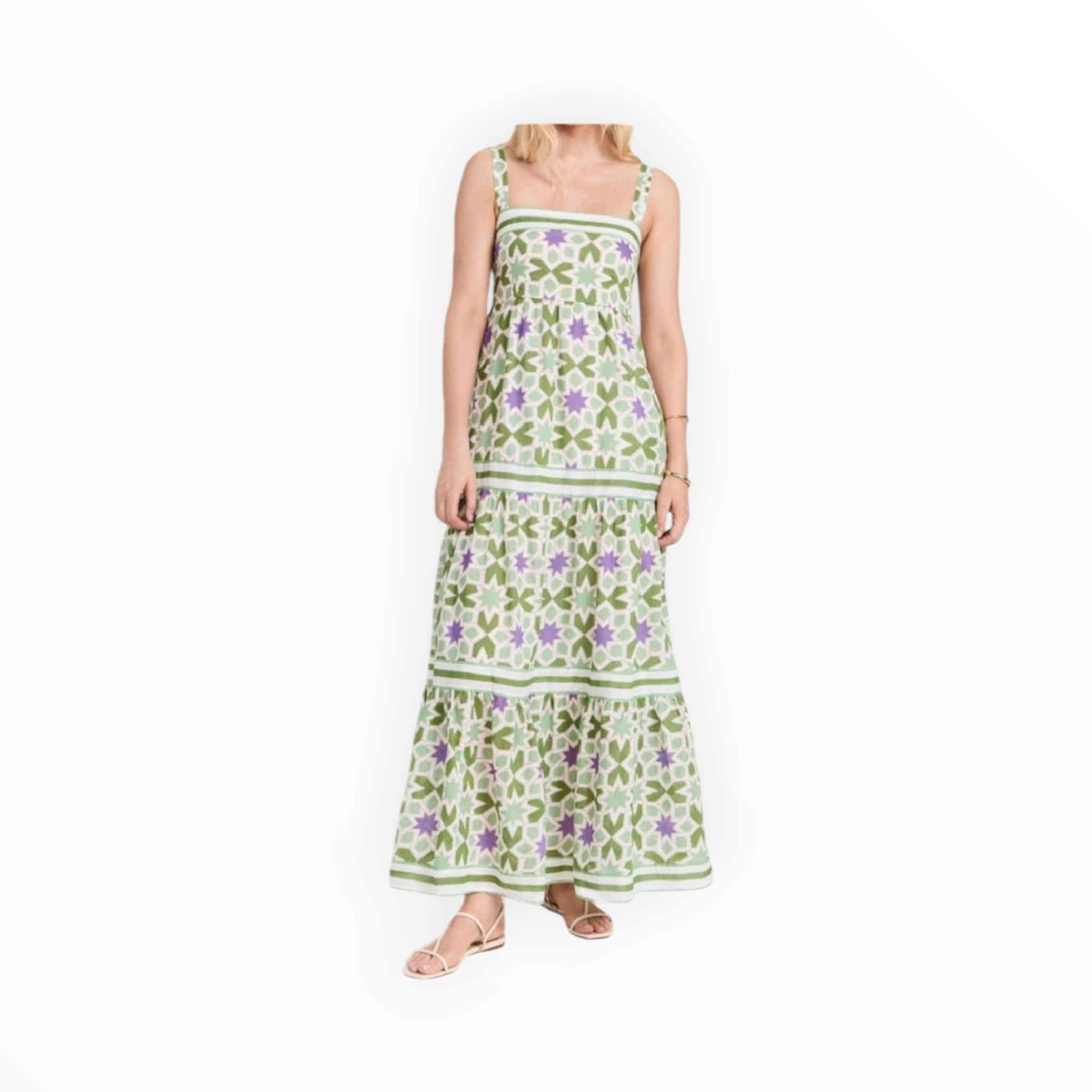 Banjanan Daniella Dress - Star Gazer Jade
