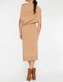Brochu Walker The Lori Sleeveless Cashmere Dress - Camel Melange