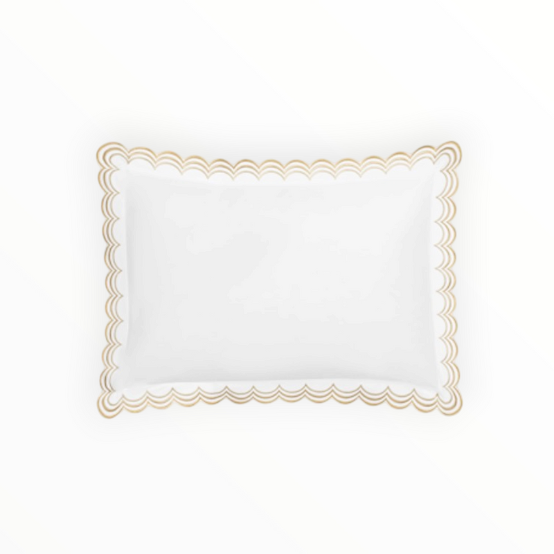 Matouk Stella Boudoir Sham - Champagne