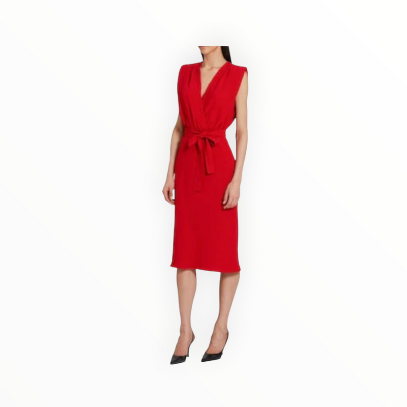 Amanda Uprichard Lamarca Dress - Scarlet