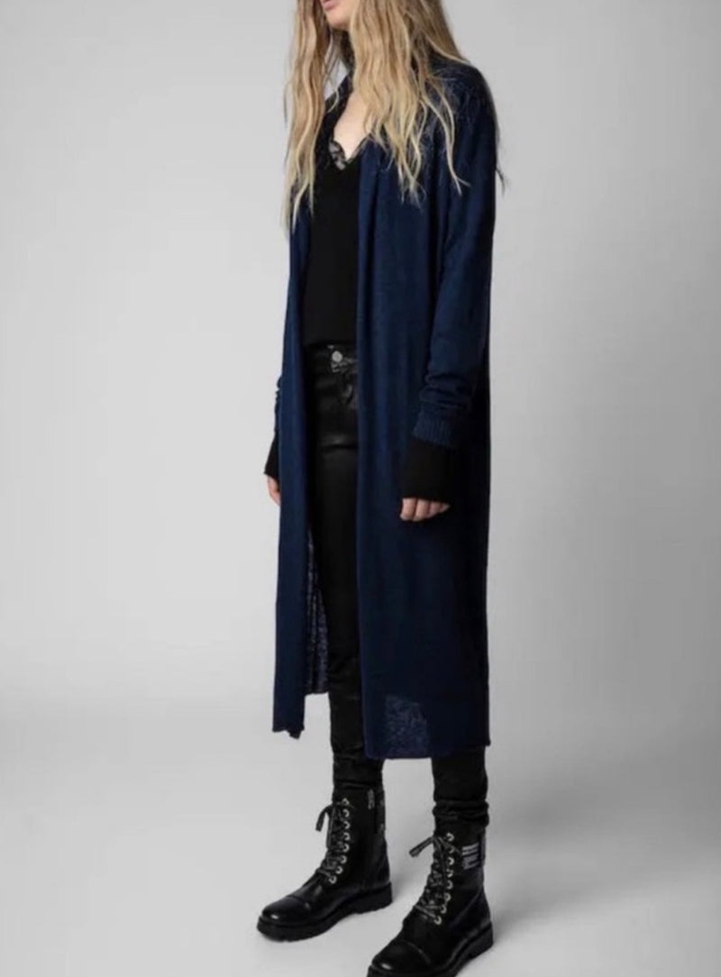 Zadig & Voltaire Rona Cashmere Cardigan - Navy