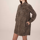 Grace & Mila Sally Leopard Short Dress
