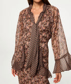 MISA Maris Top - Brown Paisley Mix