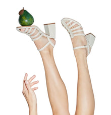 Frēda Salvador Marisa Fisherman Sandal - White