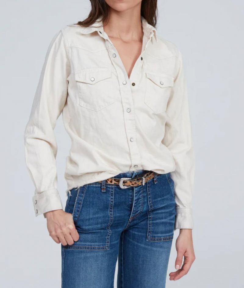 ASKK NY Western Shirt - Bone