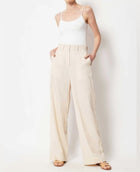 Omika Roma Pant - Solid Ivory