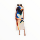 A.L.C. Penny Dress - Lapis Multi