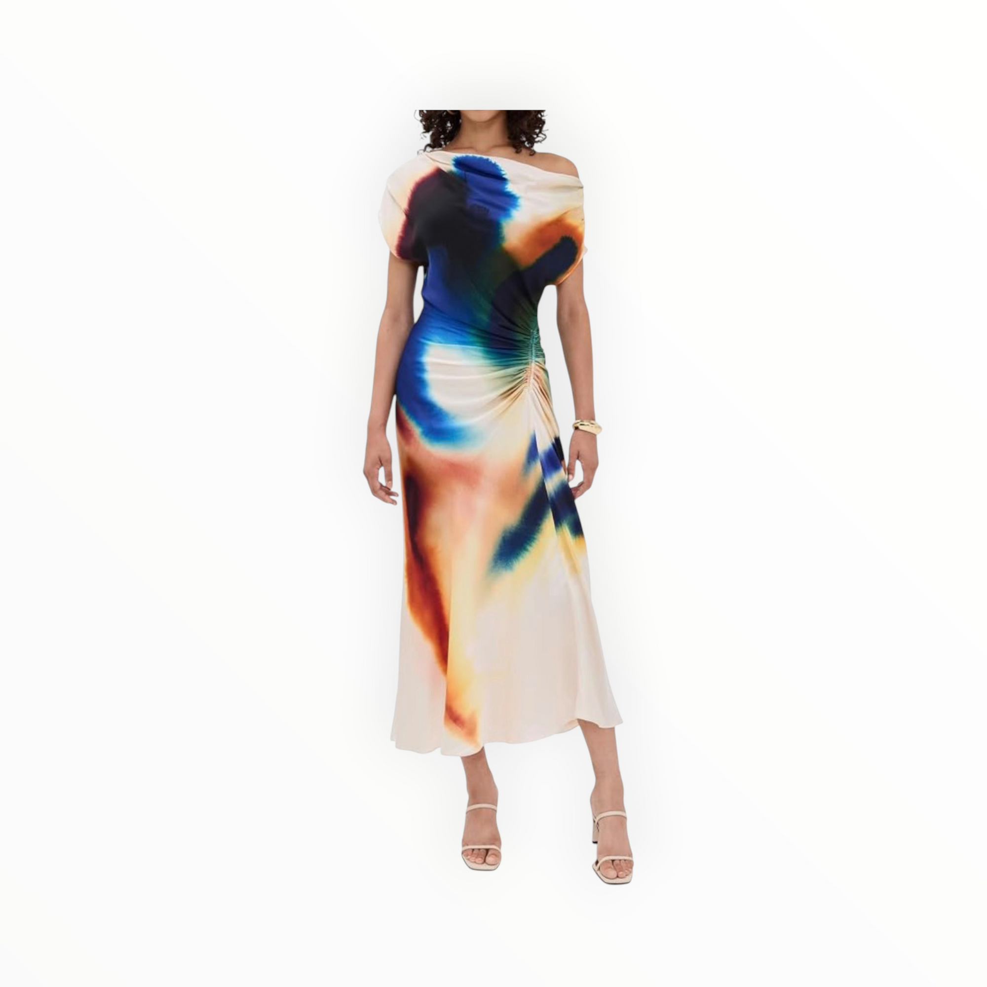 A.L.C. Penny Dress - Lapis Multi