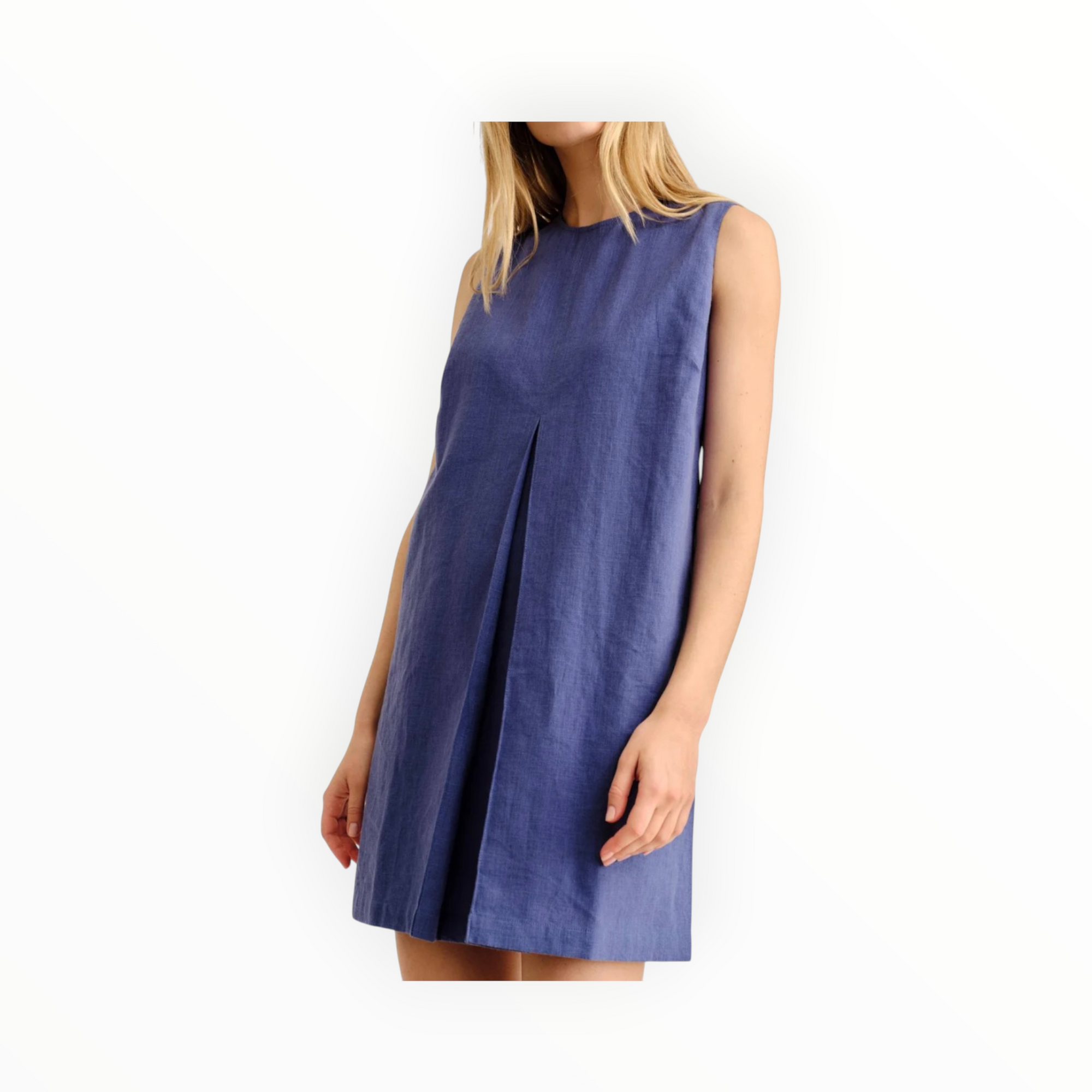 Cartolina Fiona Dress - Coastal Indigo