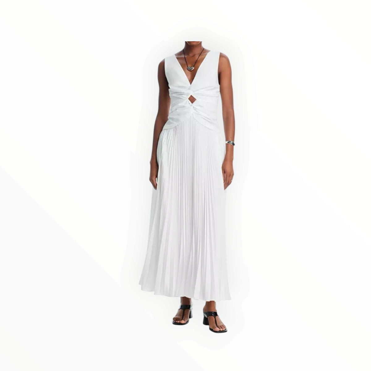 SIMKHAI Vivianne Dress - White
