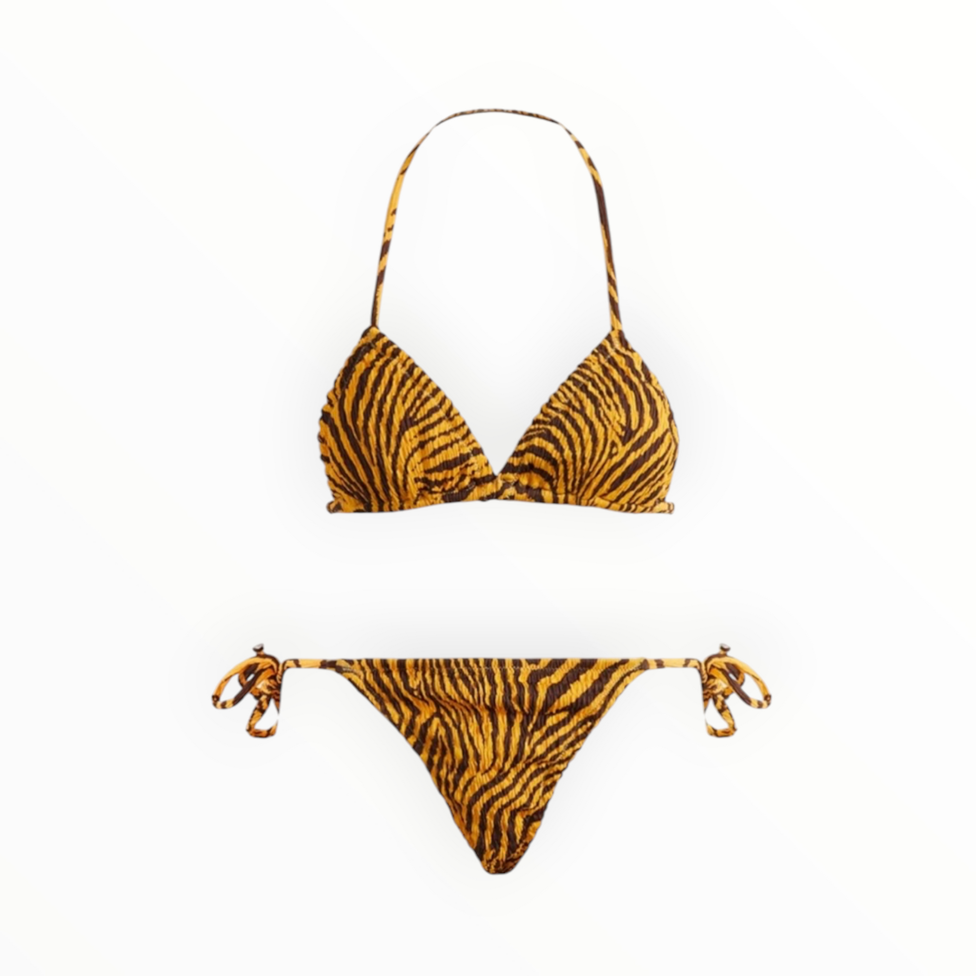 Reina Olga Concetta Bikini - Tiger Seersucker