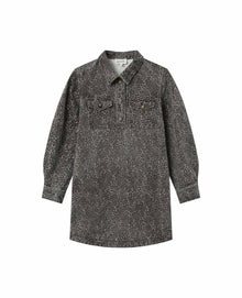 Grace & Mila Sally Leopard Short Dress