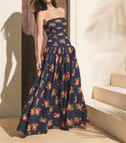 Cara Cara Montreal Maxi Dress - Gemma Scarf Navy