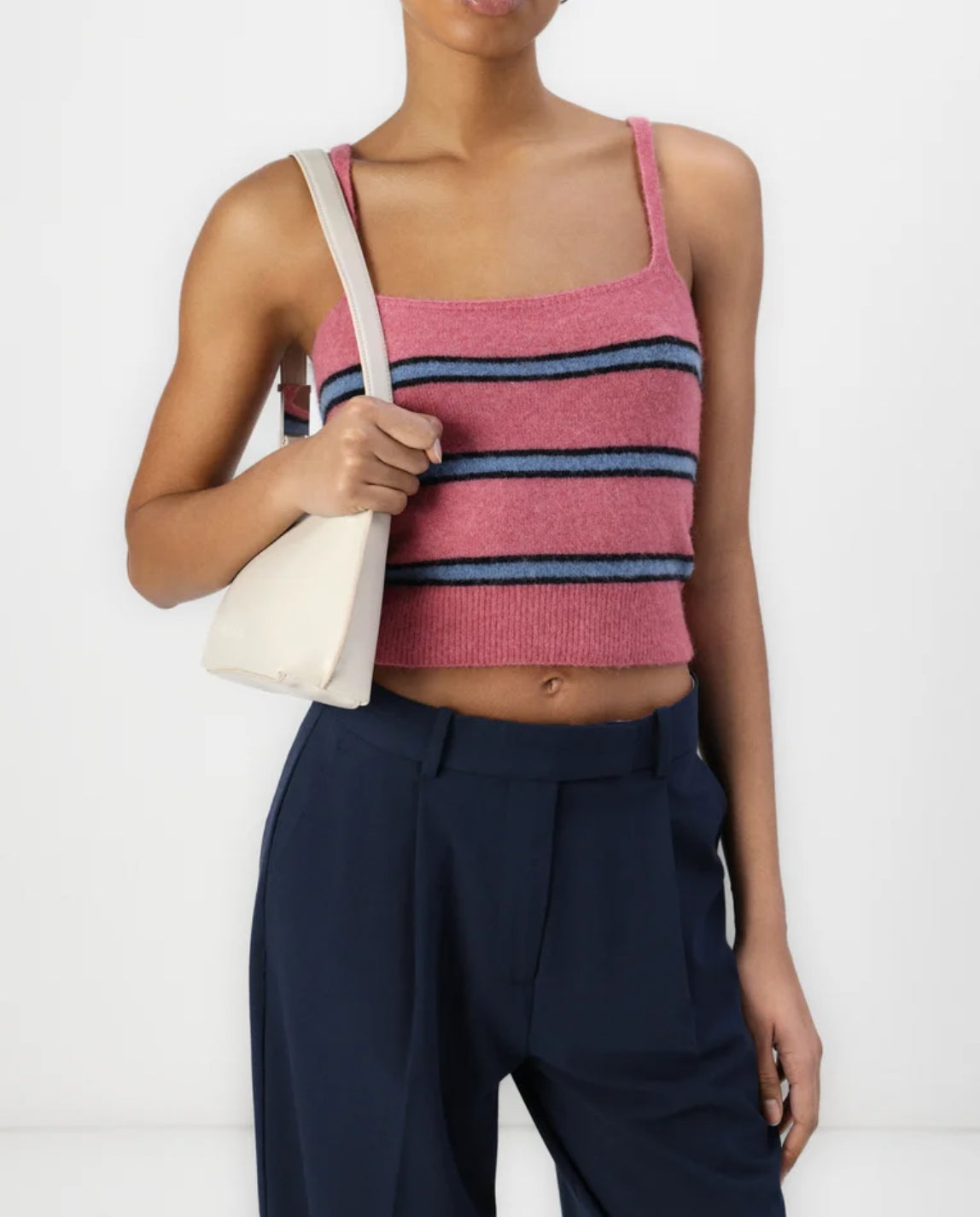 Samsøe Samsøe Sanoura Top - Wine Stripe