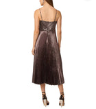 Gilner Farrar Indie Dress - Silver Metal Plating