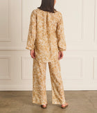 AQUA BLÚ Luminary Resort Pant - Gold