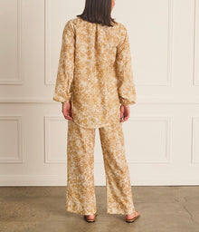AQUA BLÚ Luminary Resort Pant - Gold