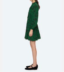 Sea New York Sunniva Print Long Sleeve Dress - Green