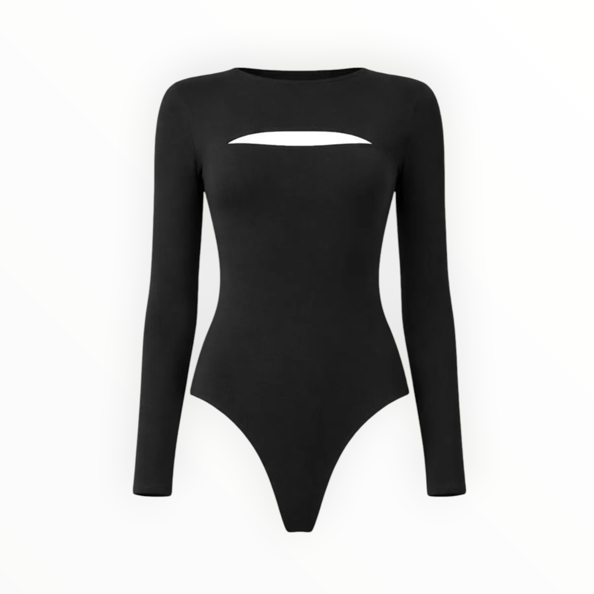 Wolford Kimono Slit Bodysuit - Black
